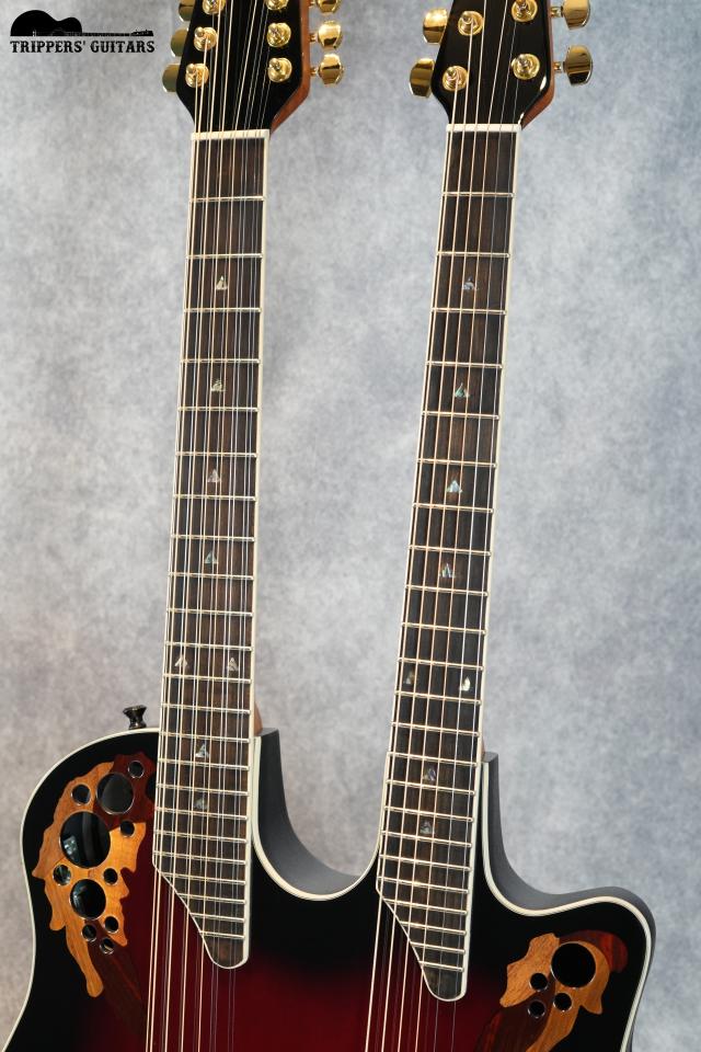 Ovation CSE225 (2022) レアなダブルネックのOvation!とても