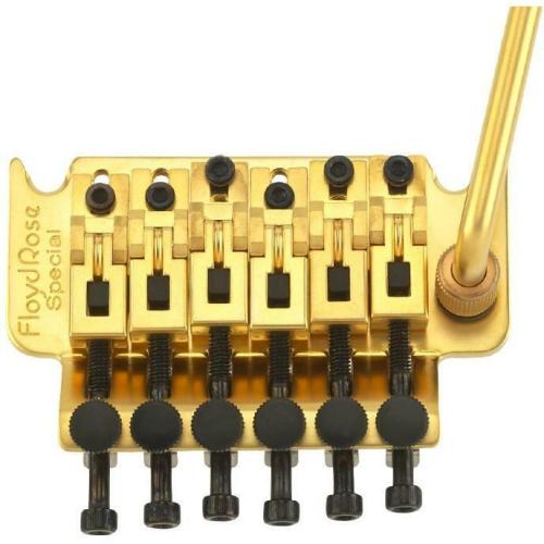 Floyd Rose Special Series Tremolo, Satin Gold FRTS3000S/R2Nut/サスティーンブロック37mm/フロイドローズスペシャル