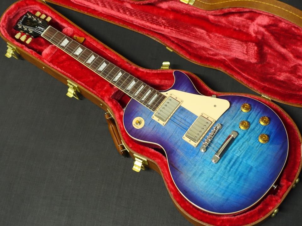 ギター Gibson LesPaul 50sSTD BlueberryBurst Gibson Les Paul Standard 50s Figured Top Blueberry Burst