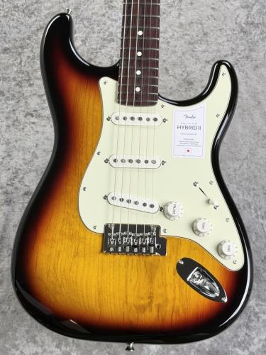 Fender Made in Japan Hybrid II Stratocaster/Rosewood -3-Color Sunburst- #JD26022221