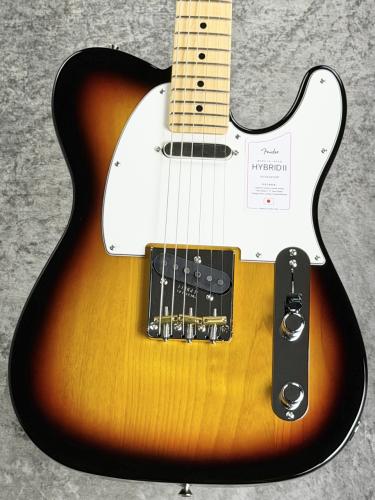 Fender Made in Japan Hybrid II Telecaster/Maple -3-Color Sunburst- #JD26017686