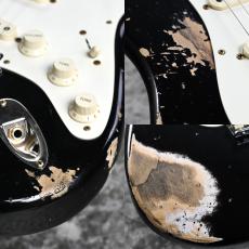 Fender Custom Shop 1957 Stratocaster Heavy Relic Black ≒3.35kg #R147244_4