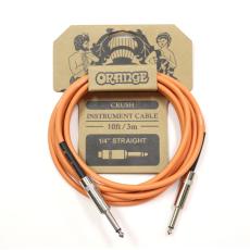 Orange CRUSH Instrument Cable 10ft/3m 1/4" Straight CA034【シールド】【3m】【S/S】