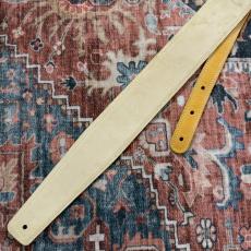 moody 2.5" SUEDE BACKED GUITAR STRAP - CAMEL/CREAM Standard_5