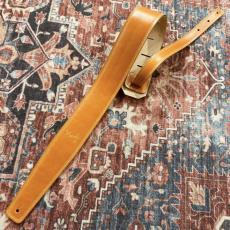 moody 2.5" SUEDE BACKED GUITAR STRAP - ORANGE/CREAM Standard_2