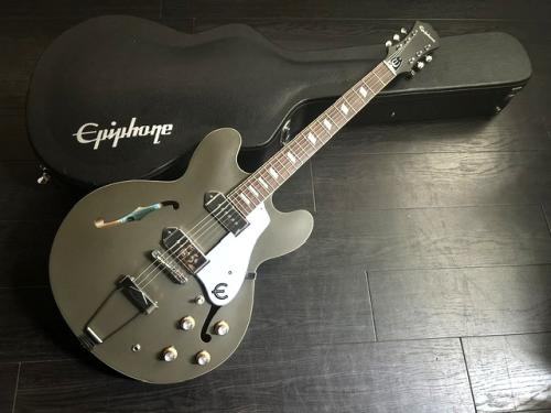 Epiphone Casino Worn Olive Drab　ハードケース付き　限定品