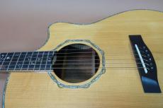 McCollum Grand Auditorium Cutaway / Venetian Cutaway・Solid Abalone Trim and Rosette・Custom Inlay・German Spruce Top・Indian Rosewood Side and Back【With Original Case 】2000年代製_13
