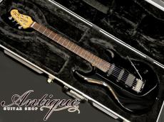MUSIC MAN LuleⅡ T HSS 2012 Black /Dark RWFB Virgin Solder & Full-Original EX++ "Flame & Birdseye Figured Neck"