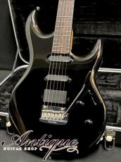 MUSIC MAN LuleⅡ T HSS 2012 Black /Dark RWFB Virgin Solder & Full-Original EX++ "Flame & Birdseye Figured Neck"_2