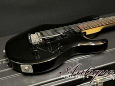 MUSIC MAN LuleⅡ T HSS 2012 Black /Dark RWFB Virgin Solder & Full-Original EX++ "Flame & Birdseye Figured Neck"_6
