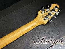 MUSIC MAN LuleⅡ T HSS 2012 Black /Dark RWFB Virgin Solder & Full-Original EX++ "Flame & Birdseye Figured Neck"_9