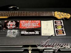 MUSIC MAN LuleⅡ T HSS 2012 Black /Dark RWFB Virgin Solder & Full-Original EX++ "Flame & Birdseye Figured Neck"_11