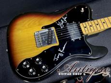 Fender Telecaster Custom 1974-75 Sunburst Ash Body&1P Maple Neck Light Weight 3.37kg "Signed by Aero Smith"_4