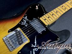 Fender Telecaster Custom 1974-75 Sunburst Ash Body&1P Maple Neck Light Weight 3.37kg "Signed by Aero Smith"_7