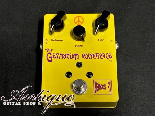 Berkos FX The Germanium Experience Fuzz Pedal 2010 w/1960's Vintage NKT-275 Germanium Transistors #27/Limited50 "Dead Stock Mint Condition"