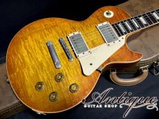Gibson Custom Shop Historic Collection 1959 Les Paul Standard 2005 Sunrise Tea Burst /Killer 3D Figured Top, Dark RWFB, Light Weight 4.07kg w/Up-Grade Modified "Hand-Picked & Murphy Aged"_4