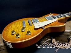 Gibson Custom Shop Historic Collection 1959 Les Paul Standard 2005 Sunrise Tea Burst /Killer 3D Figured Top, Dark RWFB, Light Weight 4.07kg w/Up-Grade Modified "Hand-Picked & Murphy Aged"_6