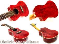 Big Island [KR-MO-CTS/PK] コンサート カッタウェイ マンゴー単板(ライトピンクカラー)_3