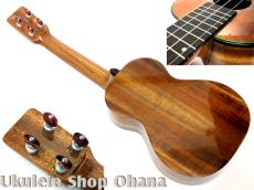 KIDA UkuleleWorks コンサートロングネック AAAハワイアンコア サイドホール #186_2