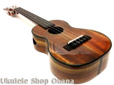 KIDA UkuleleWorks コンサートロングネック AAAハワイアンコア サイドホール #186_8