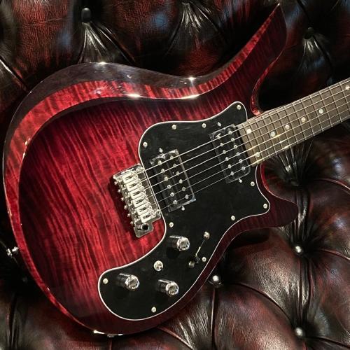 Astrum Guitars Aries HH Piezo -Magenta Burst-