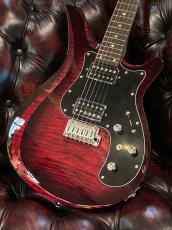 Astrum Guitars Aries HH Piezo -Magenta Burst-_5