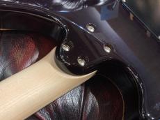 Astrum Guitars Aries Metal SSH Piezo Spalted -Natural to Blue Burst-_8