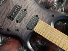 MUSIC MAN JP15 7 Strings Quilt Top 「 Trans Black Burst」 祝! DREAM THEATER結成40周年_4