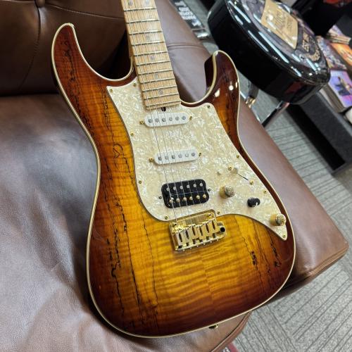 James Tyler 【オール極上杢個体】USA Studio Elite HD Honey Sunburst Spalted Maple Bent Top [3.28kg] 2013年製 4F