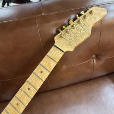 James Tyler 【オール極上杢個体】USA Studio Elite HD Honey Sunburst Spalted Maple Bent Top [3.28kg] 2013年製 4F_7