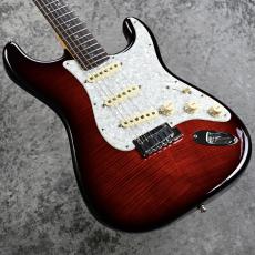 Fender Custom Shop 【2017年製美品中古】MBS Flame Maple Top Stratocaster -Trans Red- Built by Yuriy Shishkov ≒3.50kg