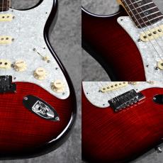 Fender Custom Shop 【2017年製美品中古】MBS Flame Maple Top Stratocaster -Trans Red- Built by Yuriy Shishkov ≒3.50kg_3