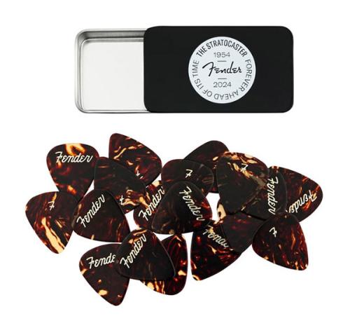 Fender 0198351070 70th Anniversary Pick Tin - 12 Picks
