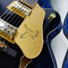 Gretsch Synchromatic Falcon Hollow Body Single-Cut with Bigsby Snowcrest Black_5