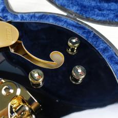 Gretsch Synchromatic Falcon Hollow Body Single-Cut with Bigsby Snowcrest Black_6