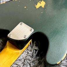 Black Smoker Trad Master Series DELTA-C Old Green Metallic Medium Aged w/Wide Humbucker_8