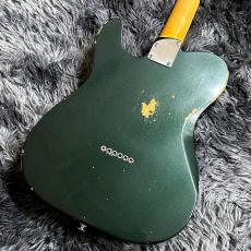 Black Smoker Trad Master Series DELTA-C Old Green Metallic Medium Aged w/Wide Humbucker_9