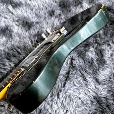 Black Smoker Trad Master Series DELTA-C Old Green Metallic Medium Aged w/Wide Humbucker_10