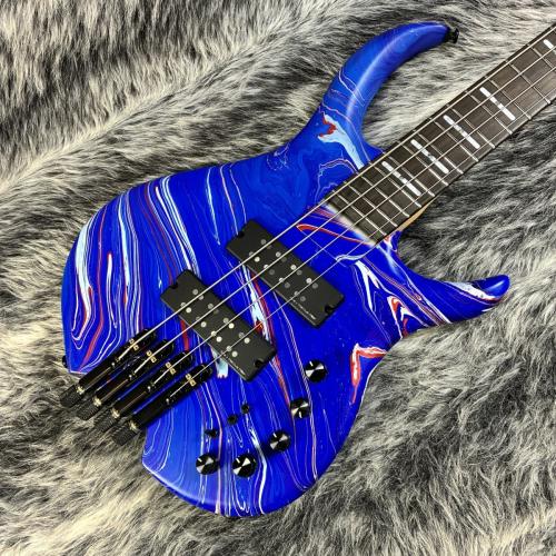Sire Marcus Miller M6 4-String Headless Swirl Blue Swirl