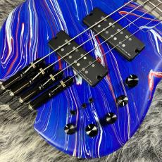 Sire Marcus Miller M6 4-String Headless Swirl Blue Swirl_3