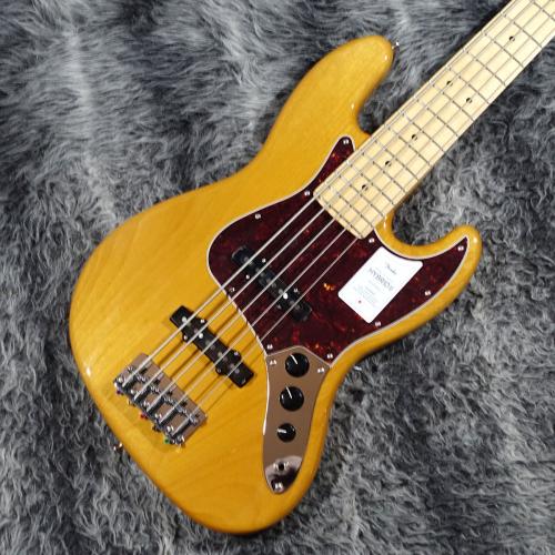 Fender Made in Japan Hybrid II Jazz Bass V Vintage Natural