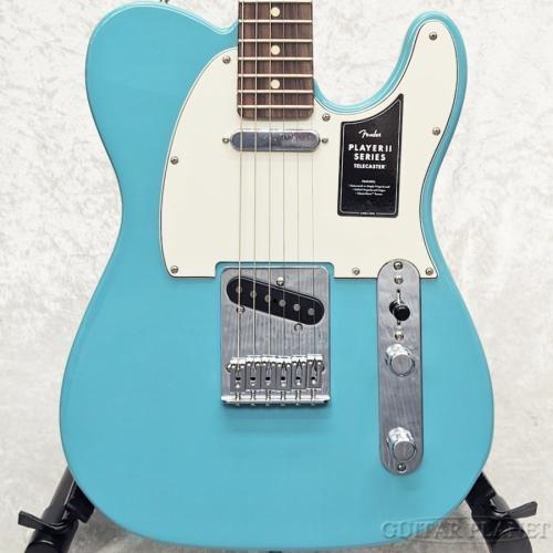 Fender Player II Telecaster -Aquatone Blue/Rosewood-【MX24078321】【3.50kg】