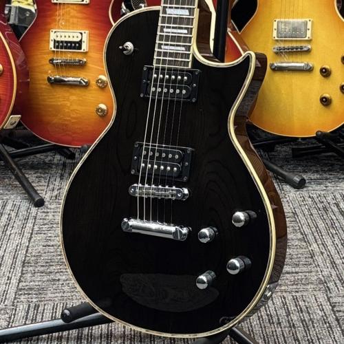 Greco LG-90 - See-Thru Black- 2002年製 【Ash Top!】【Made In Japan!】【Reflets!】【Deep Joint!】