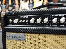 AKG Sound Design ~Custom Line~ Overdrive Reverb 22W Att Head -Black Carbon Tolex & Cone Grill Cloth-_6