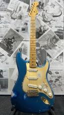 Fender Custom Shop ~2013 Time Machine~ 1956 Stratocaster Relic '' Gold Hardware!! '' -Aged Lake Placid Blue- 2012USED!!_2