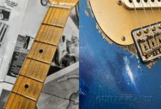 Fender Custom Shop ~2013 Time Machine~ 1956 Stratocaster Relic '' Gold Hardware!! '' -Aged Lake Placid Blue- 2012USED!!_7