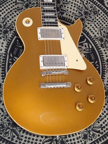 Gibson ~Historic Collection~ 1957 Les Paul Goldtop Reissue Double Gold with Dark Back VOS【#76527】
