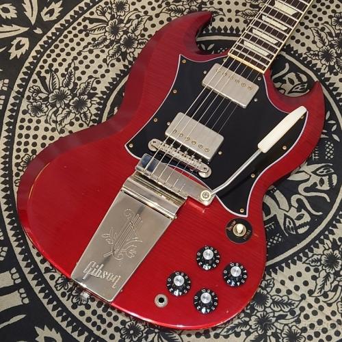 Gibson ~Murphy Lab~ 1964 SG Standard Reissue Batwing Guard Maestro Vibrola Light Aged