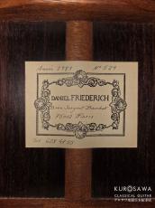 Daniel Friedrich Daniel Friedrich ダニエル・フレドリッシュ 1981年製 松・ローズウッド 【日本総本店2F在庫品】