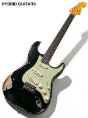 Fender Custom Shop 1960 Stratocaster Hand Wound TX-Special Heavy Relic Black 2022_7